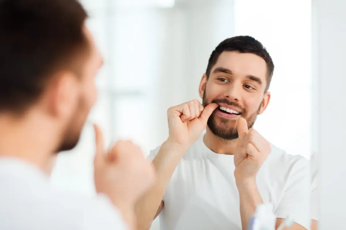 Easy daily care for a single tooth implant