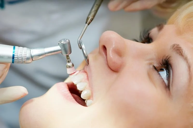 Gentle dental cleaning at Liberty Dental