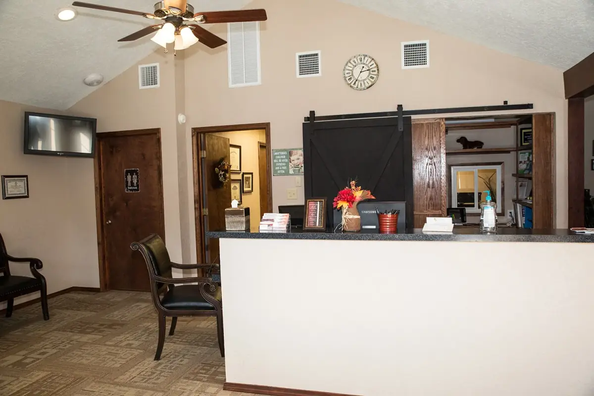 Welcoming Liberty Dental office interior
