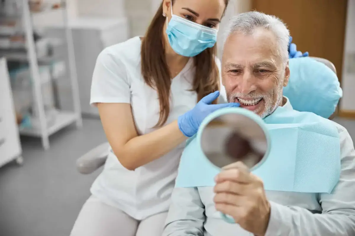 Implant consultation at Liberty Dental