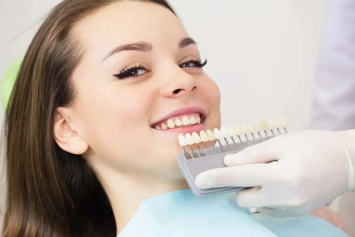 Veneers treatment visit at Liberty Dental
