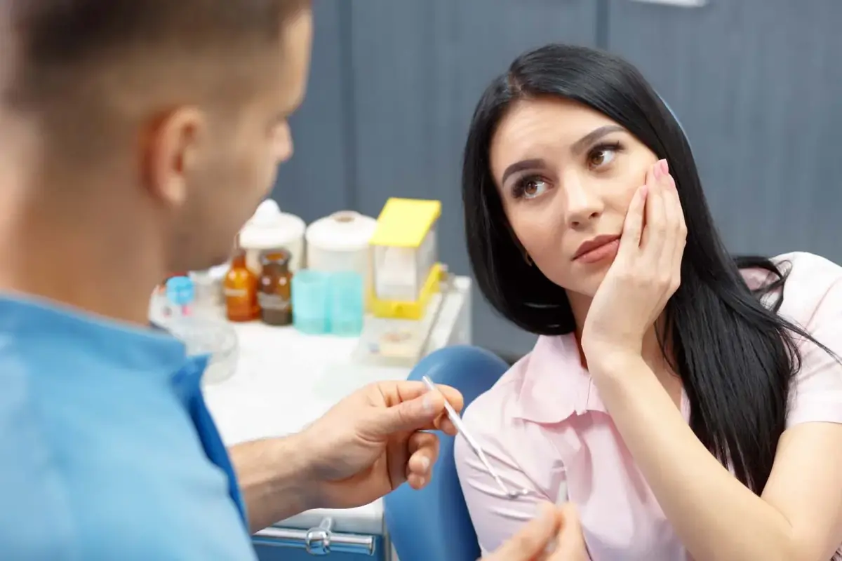 Patient calm and cared for after treatment